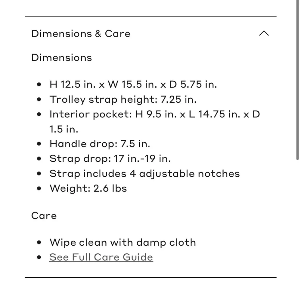 Cuyana triple zipper overnight bag - Picture 3 of 14